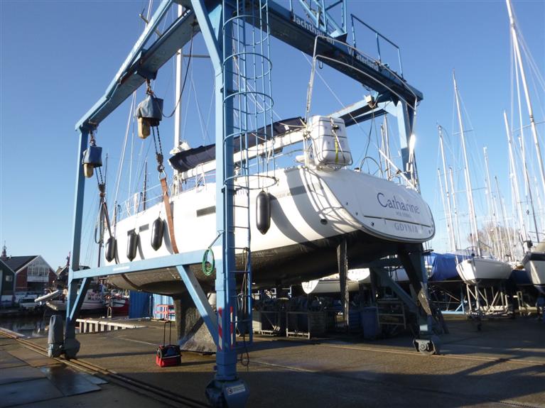 HISWA pre-purchase survey Bavaria 45 Cruiser Katwoude